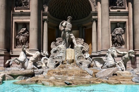 Trevi Fountain replica