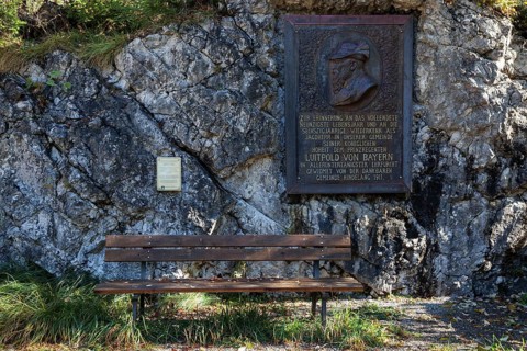 Plaque to Luitpold of Bavaria