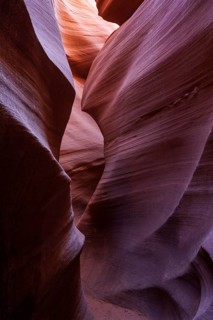 Colourful sandstone formations