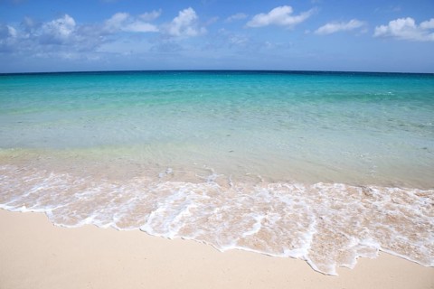 Sandy beach