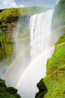 Skogafoss waterfall