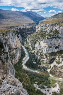 Verdon and Gorges du Verdon or Grand Canyon du Verdon