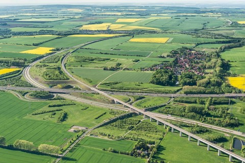 German federal highways 4 and 71