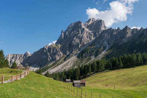 Rotwandwiesen with Croda Rossa di Sesto