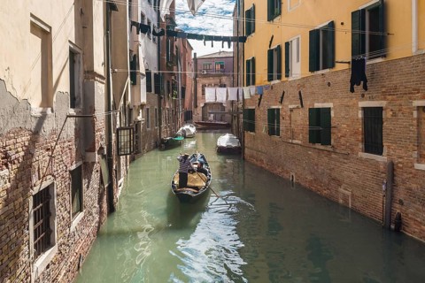 Gondola on the Rio Ghetto