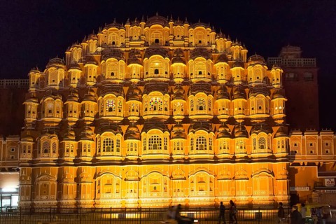 Facade of the Hawa Mahal