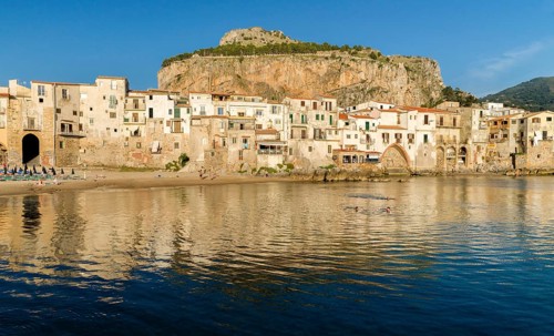 Beach in the historic centre