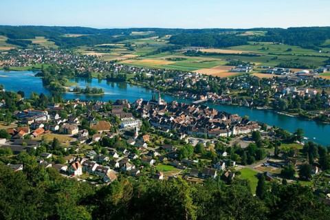 View of the historic centre