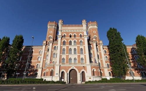Rossauer Barracks in the style of historicism