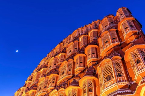 Facade of the Hawa Mahal