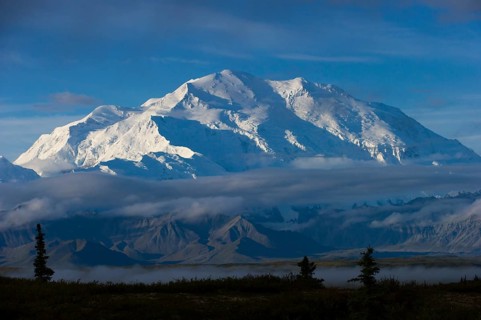 Snowy Mount McKinley