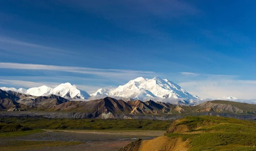 Snowy Mount McKinley