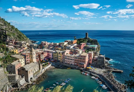 View of Vernazza