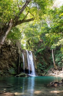 Waterfall in Erawan National Park