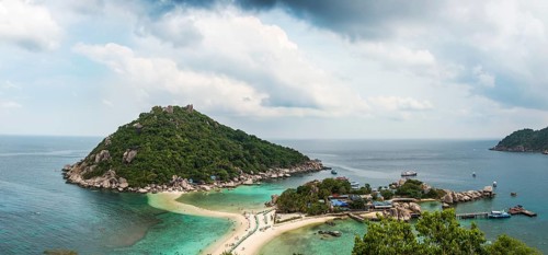 View of Koh Nang Yuan