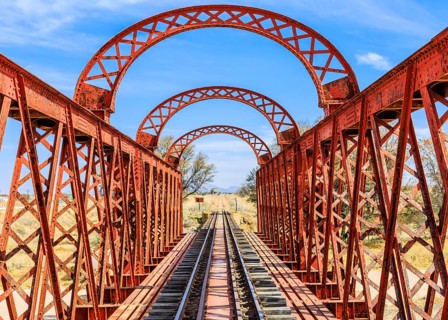 Railway bridge from colonial times