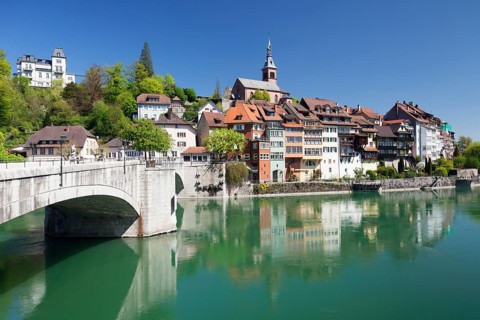Townscape with Heilig-Geist-Kirche