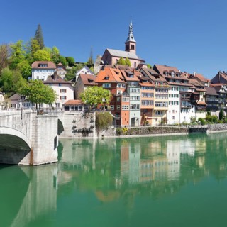 Townscape with Heilig-Geist-Kirche