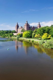 Johannisburg Castle by the river Main