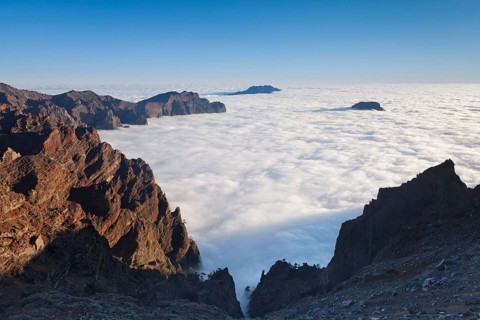 View into the Caldera de Taburiente