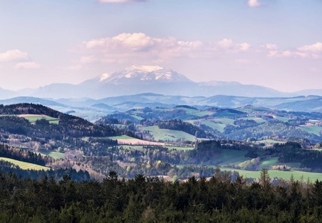 View from the observation tower on Hutwisch