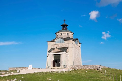 Empress Elisabeth Memorial Church or Elisabeth Church on Schneeberg mountain