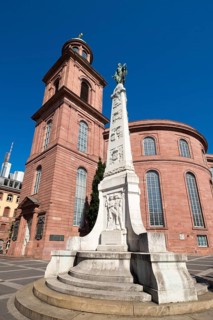 Unity Monument and Paulskirche or St. Paul's Church