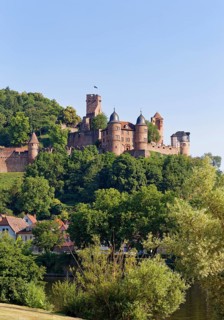 Wertheim Castle in Baden-Wurttemberg