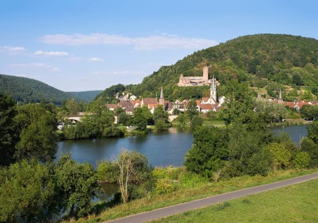 Main river at Gemunden am Main