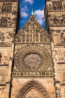 West facade of St. Lorenz church