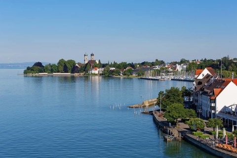 Hofen abbey church Lake Constance