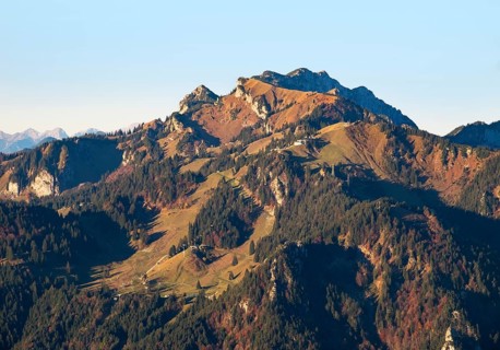 Brauneck with Latschenkopf and Benediktenwand