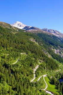 Schlegeis alpine road
