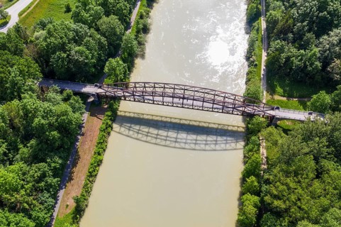 Bockerlbrucke over Isar