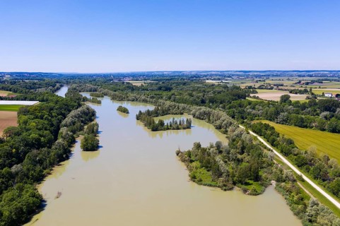 Isar at high water