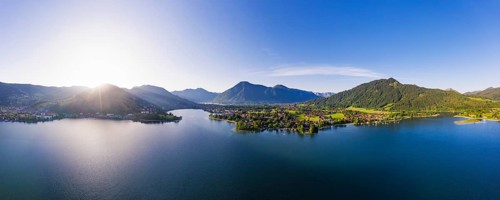 Lake Tegernsee at sunrise