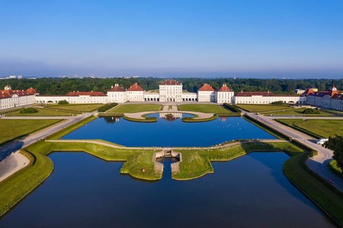 Castle Nymphenburg with castle park