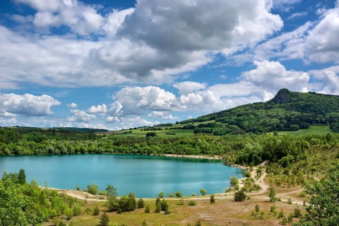 Lake Binninger See in Hegau