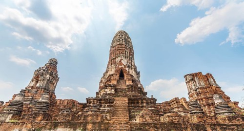 Ruins of Buddhist temple Tha Wa Su Kri