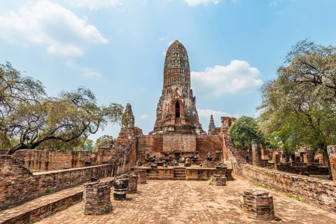 Ruins of Buddhist temple Tha Wa Su Kri