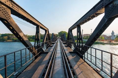 Historical River Kwai Bridge
