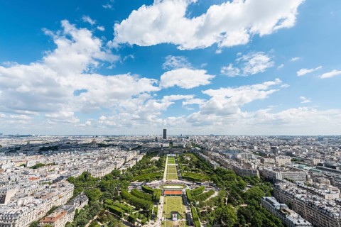 View from Eiffel Tower