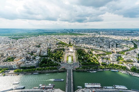View from Eiffel Tower