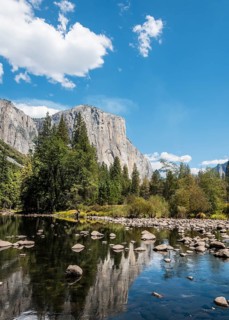 Valley View overlooking El Capitan and Merced River