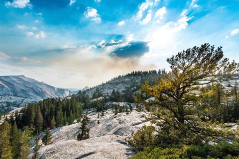 View in the High Sierra