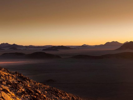 Sunset over the Tsaris Mountains