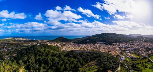 Drone shot