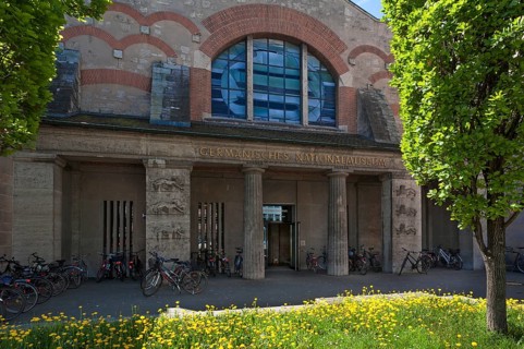 Old former main entrance of the Germanisches Nationalmuseum