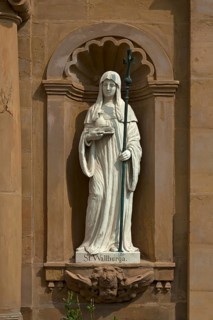 Sculpture of Saint Walpurga