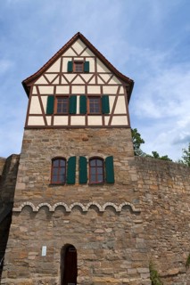 Former residential tower of a high medieval imperial castle